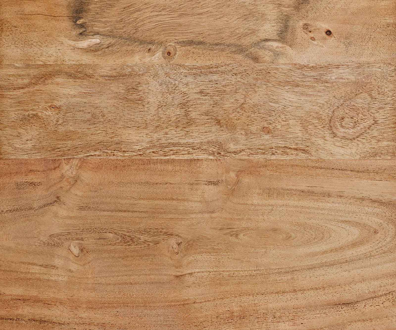 Meuble-TV Juwelo 220 cm acacia nature avec placage de pierre 4 portes 2